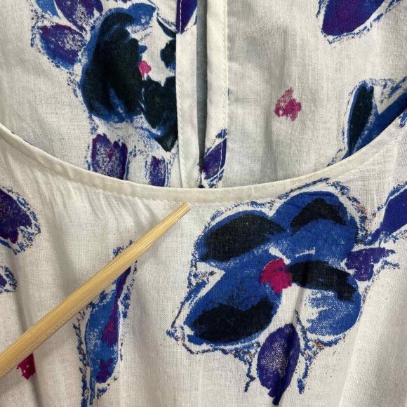 Baum und Pferdgarten Mynowa Top Womens 44 US 14 Floral Print Smocked Cotton‎ - Picture 5 of 14